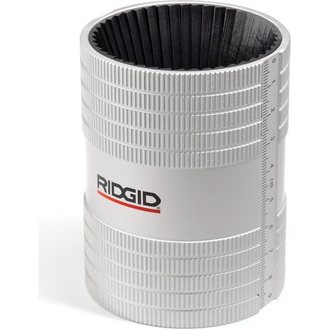 RIDGID 29993 Alesatore per tubi in acciaio inox modello 227S, alesatore interno/esterno da 12 mm a 50 mm (1/5)