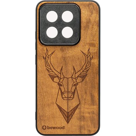 Bewood Holzetui für Xiaomi 14T IMBUIA DEER (1/2)
