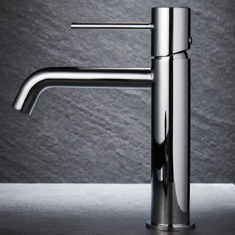 Imex - Grifo Monomando Lavabo Caño Bajo Cromado Serie Monza (1/5)