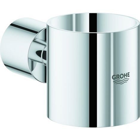 Soporte de cristal Grohe Atrio, montaje en la pared, color: cromado - 40304003 (1/5)