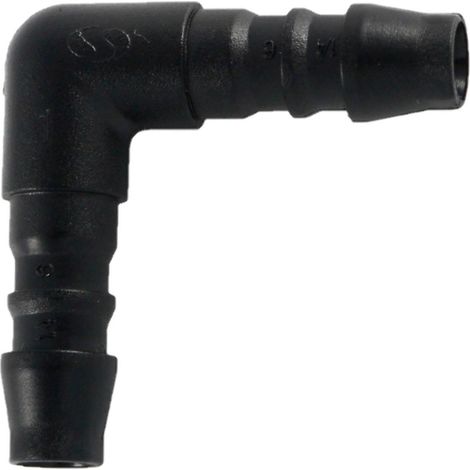 Sauermann Schlauchverbinder 90° Bogen Ø 10 mm (3/8'') - Set mit 5 Stk.