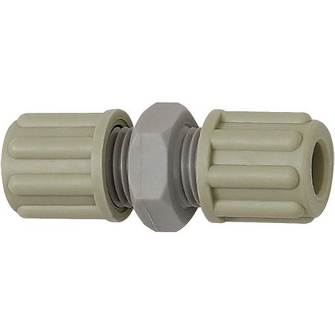 Riegler Gerade Schlauchverbindung, für Schlauch 9/12 mm, SW 24, PA (1/3)