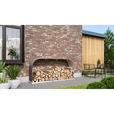Vitavia Kaminholzregal "Lignum 401", granit, 40 x 210 x 100 cm (quer)