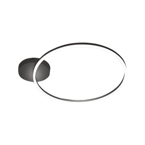 GIOTTO moderne LED-Deckenleuchte 36W schwarz 3508-61-101 Fabas Luce