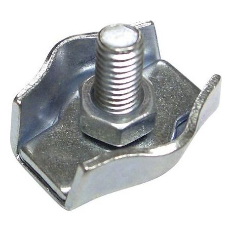 Serre-câble plat simple 5 mm. (Sac 100 unités)