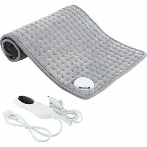 Electric heating pad, automatic shut-off heating pad, heated blanket with 10 temperature settings (1/4)