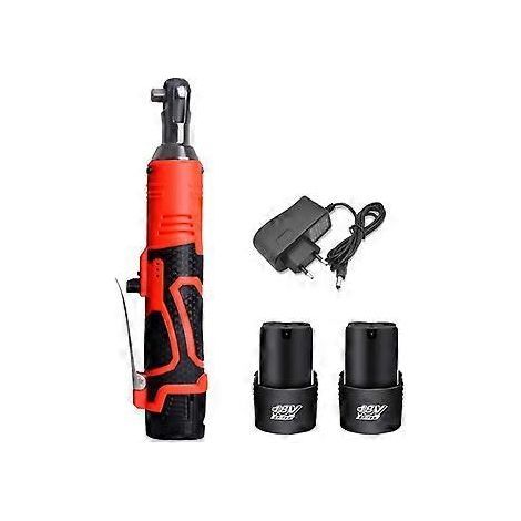 18V Akku-Schraubenschlüssel-Set mit Ratschenschlüssel, Winkelbohrer und Schraubendreher – Kfz-Reparaturwerkzeug mit EU-Stecker (1/5)