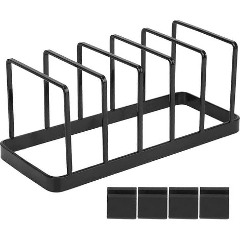 Organisateur de cuisine européen pour assiettes, planches à découper, moules à pâtisserie, boîtes réutilisables et porte-couvercles (1/5)