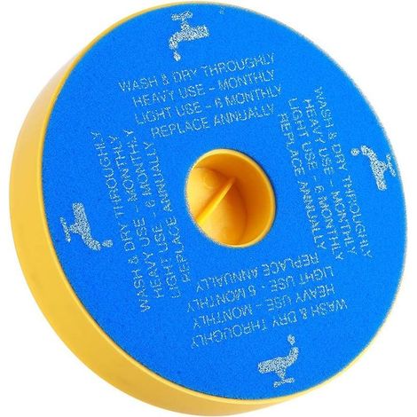 HEPA-Antiallergiefilter-Set für Vor- und Nachmotor-Staubsauger Dyson DC05, DC08, DC08T, DC14 und DC15 (1/5)