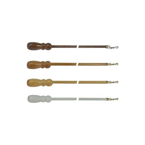 FRUSTA IN LEGNO- - cm.125 - bianco - 1 blister