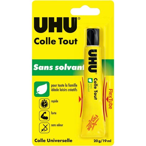 Colle Universelle Liquide - Formule Ultra Forte - Multi Matériaux - Tube Souple Incassable - Sans Solvant - Transparente - Tube 20 g (1/5)