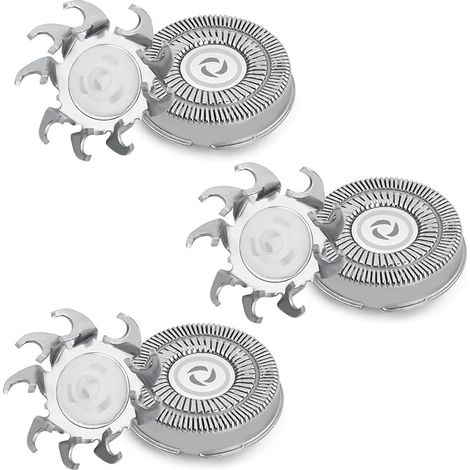 3 PCS Universelle Têtes de Rasoir Remplacement Compatible avec Séries Philips Norelco 3000, 2000, 1000 (1/5)