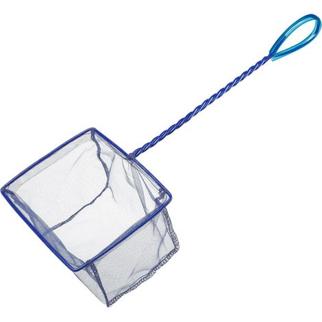 Épuisette pour Aquarium, avec poignée en métal tressé et Filet en Nylon (1/5)