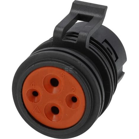 Stecker 4-polig Stromanschluss POWELL PWPAPIL4CP (1/2)