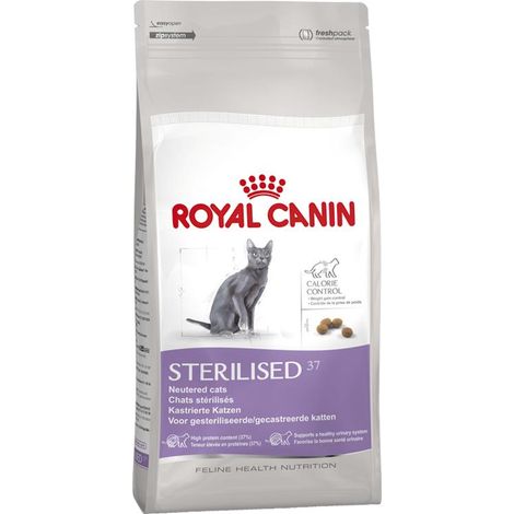 Pienso ROYAL CANIN STERILISED 37 para gatos esterilizados (1 a 7
