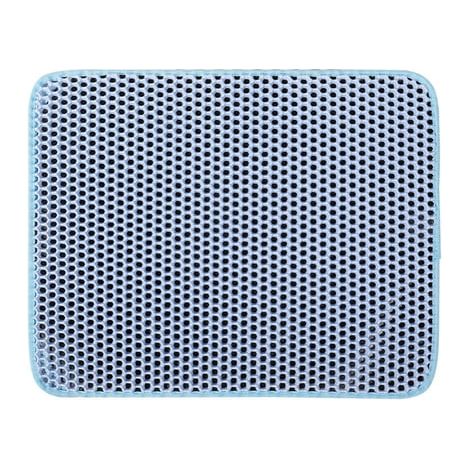 Tapis Pour Litière Chat - Structure Double Couche En EVA - Imperméable Et Respirant - Design À Poche Pour Récupération Facile - Dimensions Variées (1/5)