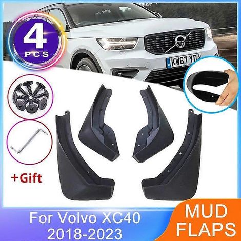 4-teiliges Schmutzfänger-Set für Volvo XC40 2018 2019 2020 2021 2022 2023, Kotflügel vorne und hinten, Radlaufschutz, Schmutzfänger, Spritzschutz, Zubehör (1/5)