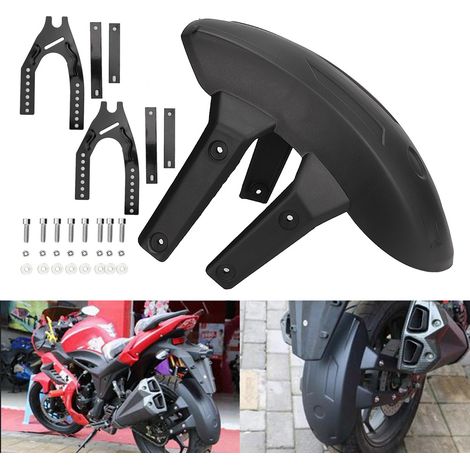 Garde-boue arrière de moto avec support universel (1/5)