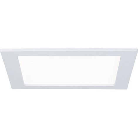 Paulmann – Spot encastrable de salle de bain 92066 – LED intégrée 18 W – IP44 pour pièces humides – Éclairage blanc neutre 4000 K – Dimensions 22x22 cm (1/3)