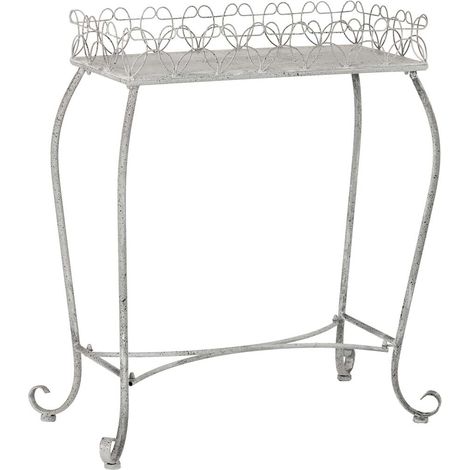 Recibidor de metal 76.84x38.1x84.46h cm (1/5)