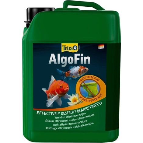 Trattamento stagno Tetra Algofin rimozione alghe 3 litri