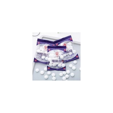 Boules antimites blanches non toxiques pour armoires, répulsif contre les cafards, parfum naturel de haute qualité – 100 g (1/3)