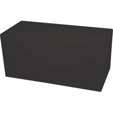 Panca in Similpelle 90x42x44 cm Avalli Grigio Scuro