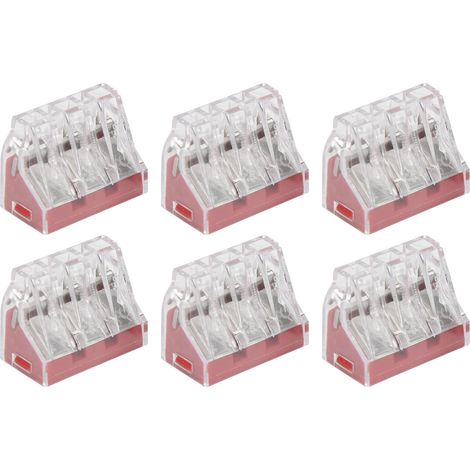 50 Stück Push-Wire-Verbinder, universeller Hochstrom-Klemmenblock, parallel, PCT-103D (1/5)