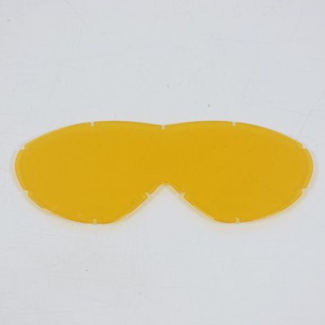 Écran simple jaune pour masque lunette cross Smith Sonic moto