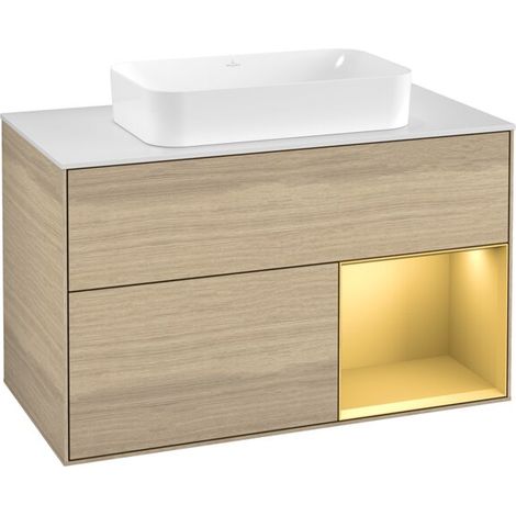 Villeroy & Boch G251HFPC Meuble sous lavabo Finion G25 (1/2)