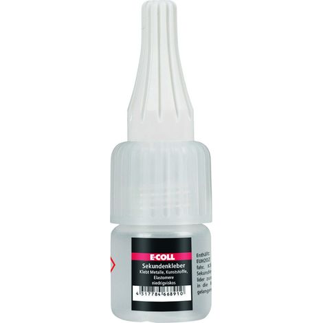 E-COLL Sekundenkleber 5g Flasche (1/2)