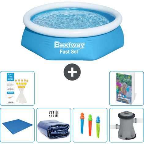 Bestway Fast Set Rund - 244x61 cm - 7-teilig  S46 (1/5)