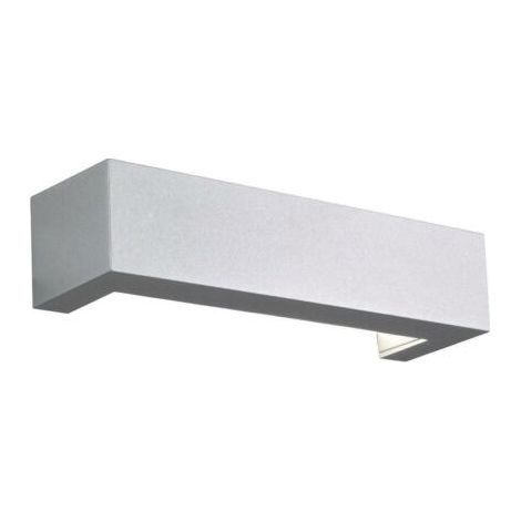 FLINT Applique LED 9W 3000K IP65 - Struttura Grigia in Alluminio Presso-fuso - Illuminazione per Esterni Linea FLINT - Rossini Group