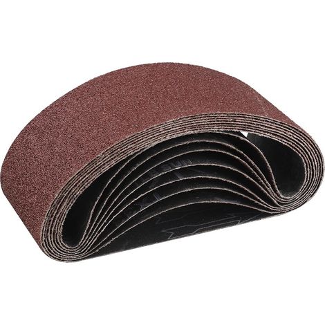 Bande Abrasive 75x 457 mm 8PCS 40 grain Ensemble de Bandes Abrasives (1/5)
