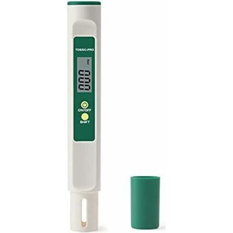 Testeur D'Eau NuméRique TDS Meter - Ppm Meter, et Stylo de Test de TempéRature Testeur de Qualité de L'Eau 3-En-1