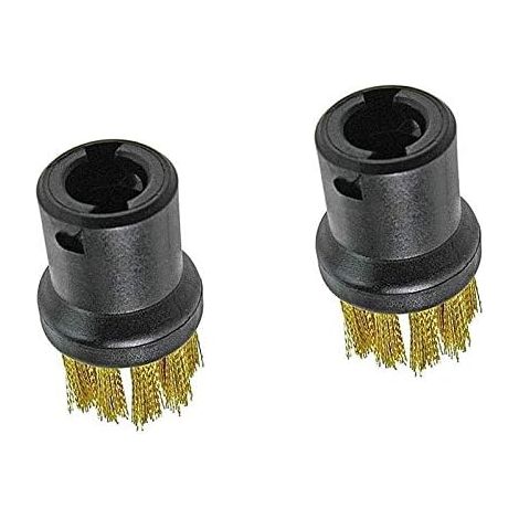 Boquillas de cepillo de metal de latón aptas para limpiadores a vapor Karcher SC1 SC2 CTK10 SC3 SC4 SC5 SC7. Accesorios de repuesto.