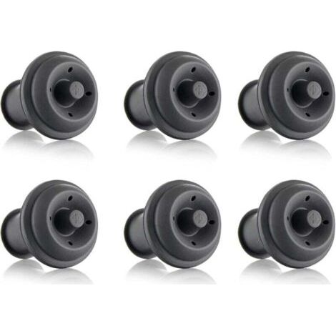 Tapones para bomba de vacío de 6 piezas - gris