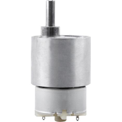 37mm DC 12V High Torque Gear Box Electric Motor 3.5/15/30/70RPM Reduction Motor