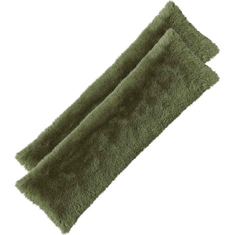 Cushion with Pillow HEERLEN Green 40 x 145 cm PV Fleece vidaXL (1/5)
