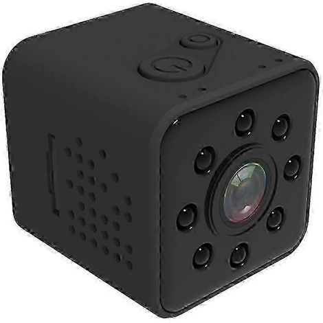 Caméra Quelima SQ23 Mini WiFi 1080P DR avec enregistreur vidéo et vision nocturne infrarouge pour la maison et le bureau (1/5)