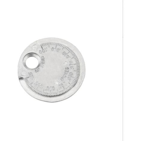 Outil De Réglage D'Écart De Bougie Jauge de Mesure pour Écartement de Bougies Accessoire Mécanique de Précision pour Conducteur, Voyage & Entretie
