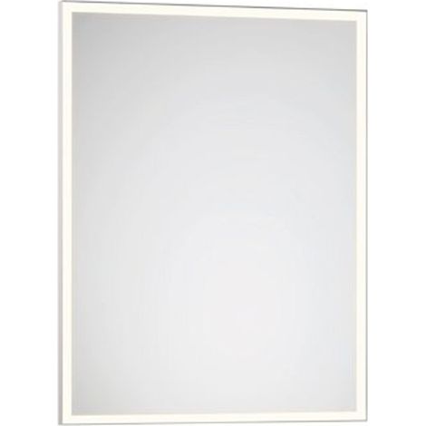 Plieger Raya miroir avec éclairage à LED tout autour 60x80cm réversible