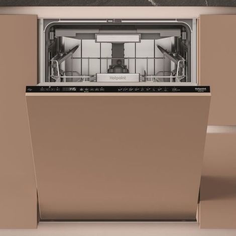 Hotpoint Ariston – Lave-vaisselle tout intégrable 60 cm H7IHP40L – 15 couverts – 40 dB – Classe C – Technologie Inverter – Système MaxiSpace (1/5)