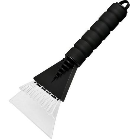 Grattoir À Glace - Brosse Déneigement Pour Pare-brise - 26 X 13 Cm - Noir - 1 Pièce (1/4)