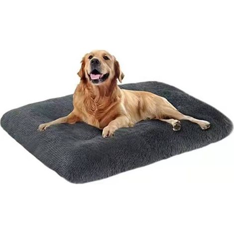 Tapis Pour Chien En Peluche Doux Et Lavable - Matelas Antidérapant Pour Cage De Transport - Confort Orthopédique Pour Chat Et Chien - Disponible En 5 Tailles (1/5)