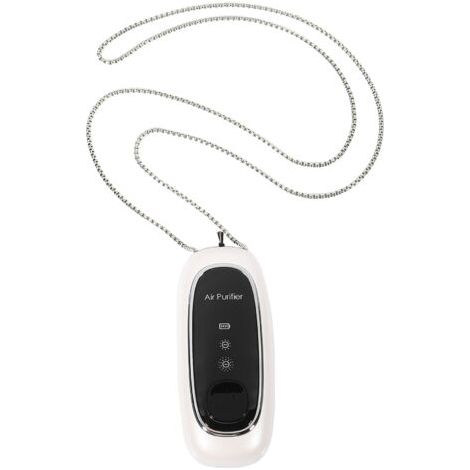 Mode PersöNliche Tragbare Luft Reiniger Hals Kette Mini Erfrischer Ionisator Negative Ionen Generator (1/5)