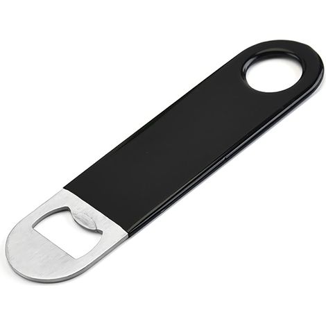 Ouvre-bouteilles - Acier Inoxydable - Revêtement PVC - Pour Bière et Boissons - Cuisine et Bar - 1 Pièce (1/5)