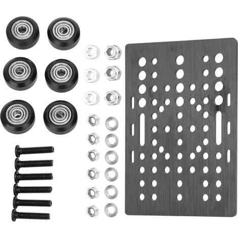 Kit de Poulies et Glissières pour Actionneurs Linéaires NEMA, Compatible OpenBuilds 20-80mm (1/5)