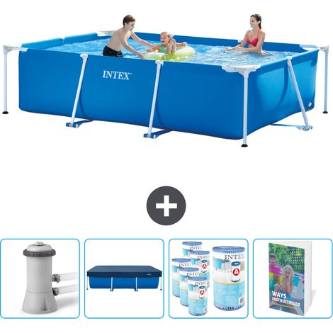 Rechteckiger Frame Pool - 300x200x75 cm - 5-teilig SCB127 (1/4)