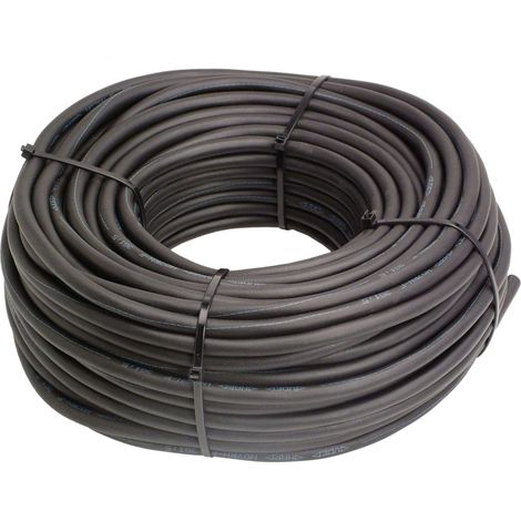 as - Schwabe 10020 Cavo - filo - 50m H07RN-F 3G2,5 nero, asrciale, cantiere, IP44